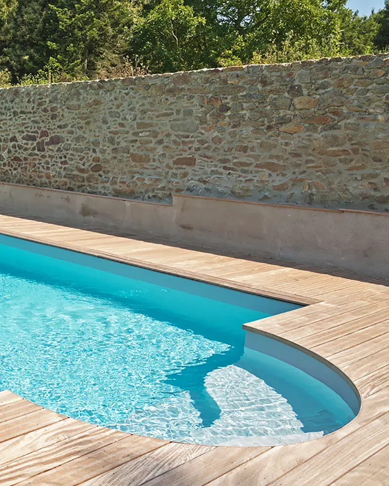 Création d'une piscine