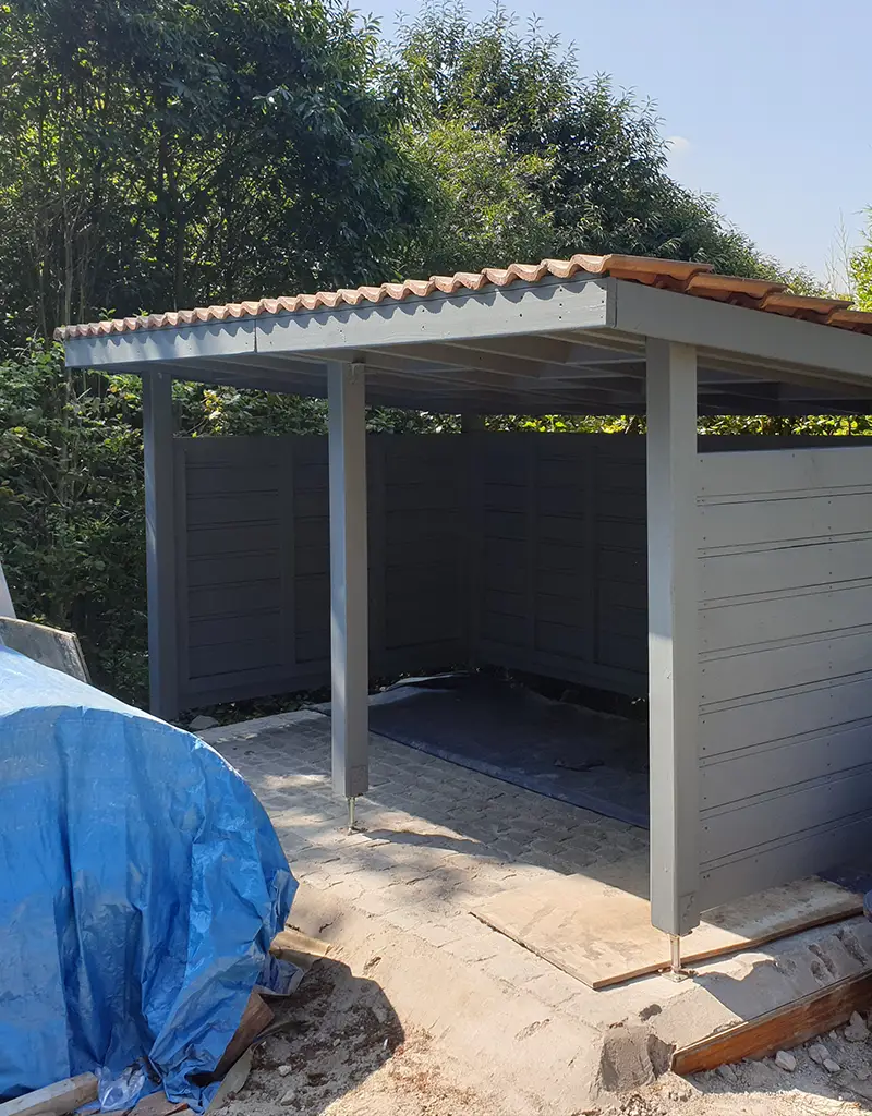 Abri de jardin en bois