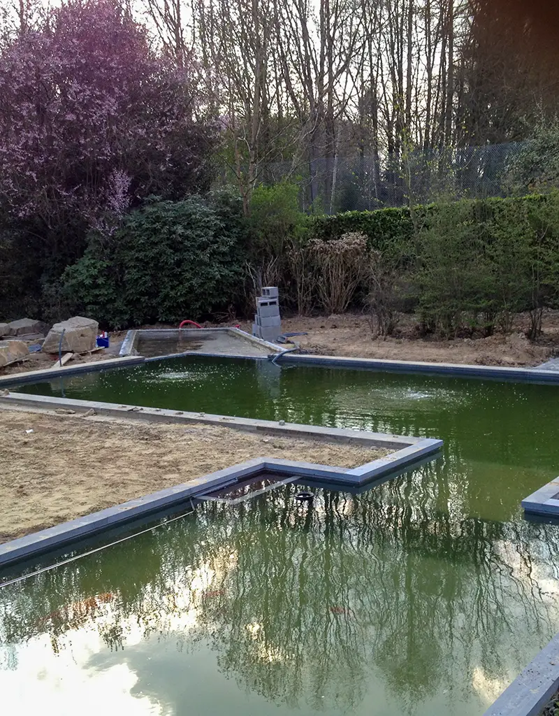 Création de votre piscine